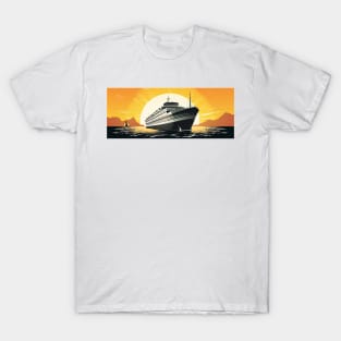 Cruise Ship Explorer: Discover the World's Treasures from the Comfort of Your Ship T-Shirt